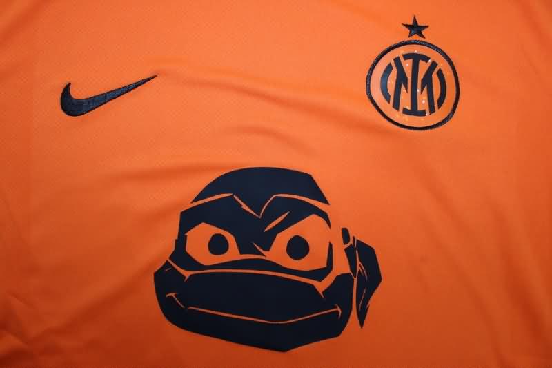 Thailand Quality(AAA) 23/24 Inter Milan Third Soccer Jersey Sponsor