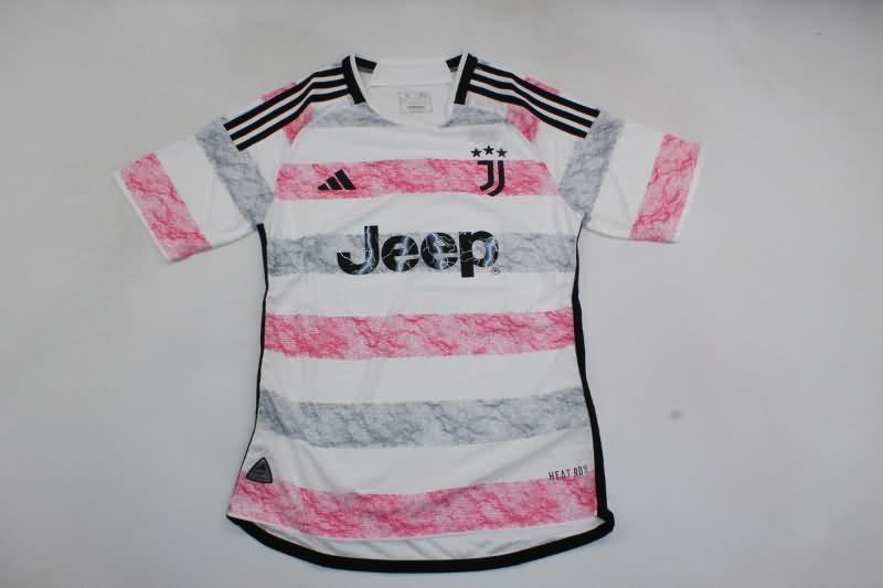 Thailand Quality(AAA) 23/24 Juventus Away Soccer Jersey (Player)