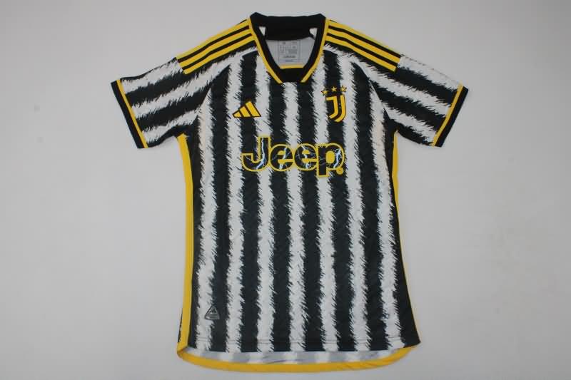 Thailand Quality(AAA) 23/24 Juventus Home Soccer Jersey (Player)
