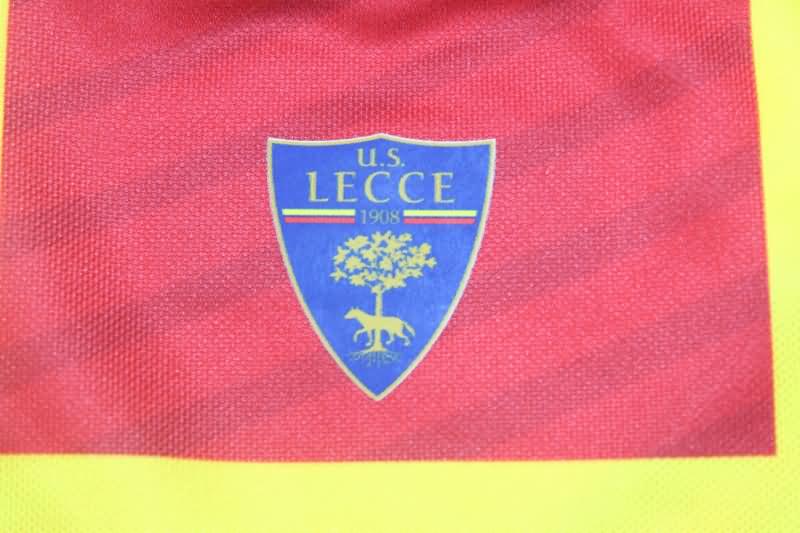 Thailand Quality(AAA) 23/24 Lecce Home Soccer Jersey (Player)
