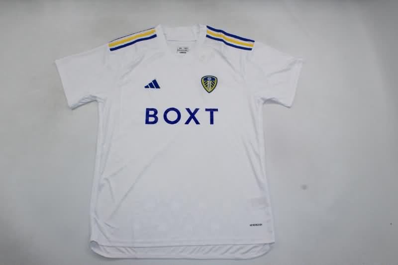 Thailand Quality(AAA) 23/24 Leeds United Home Soccer Jersey