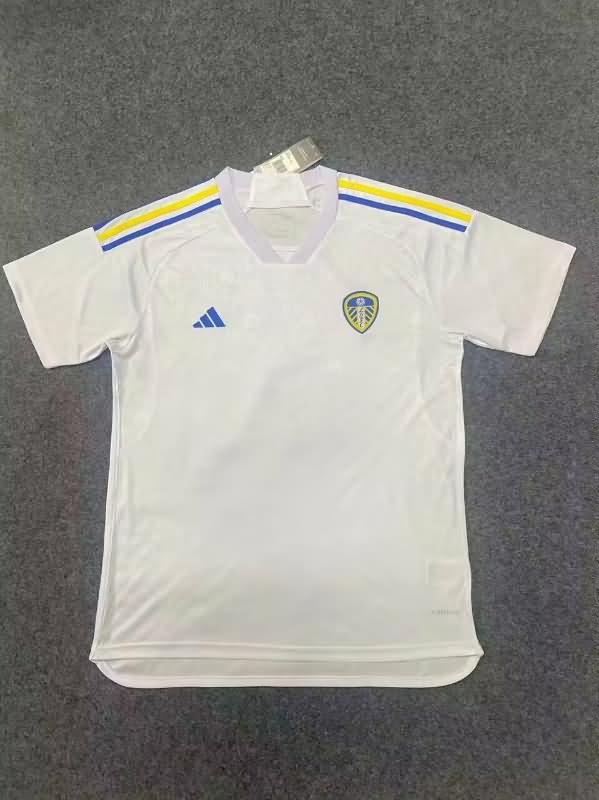 Thailand Quality(AAA) 23/24 Leeds United Home Soccer Jersey Leaked
