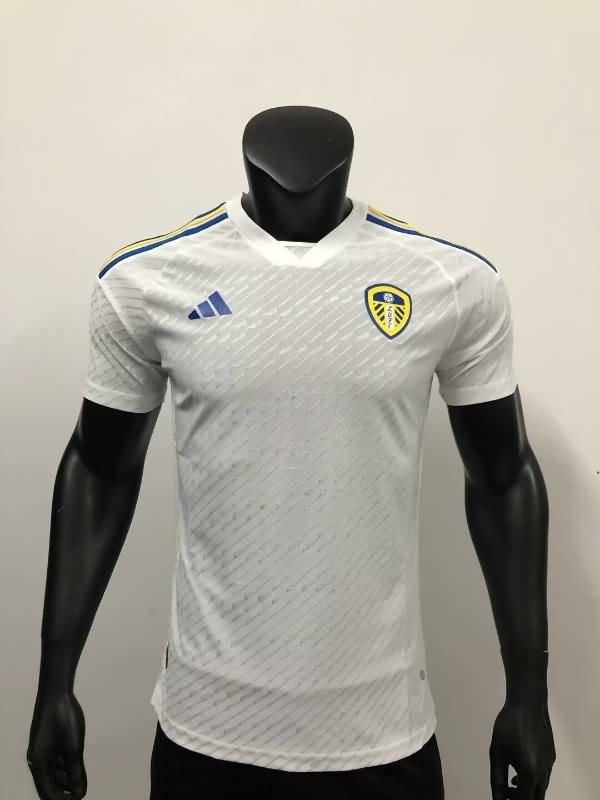 Thailand Quality(AAA) 23/24 Leeds United Home Soccer Jersey (Player) Leaked
