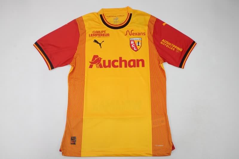 Thailand Quality(AAA) 23/24 Lens Home Soccer Jersey (Player)
