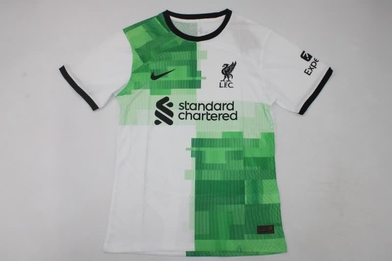 Thailand Quality(AAA) 23/24 Liverpool Away Soccer Jersey (Player)