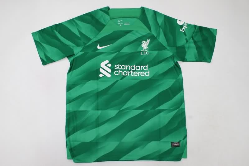 Thailand Quality(AAA) 23/24 Liverpool Goalkeeper Green Soccer Jersey