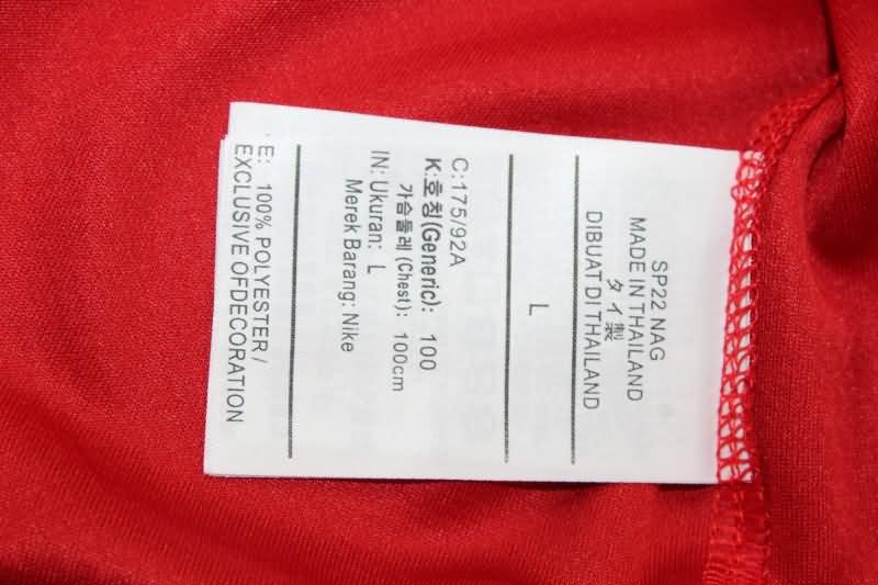Thailand Quality(AAA) 23/24 Liverpool Home Long Sleeve Soccer Jersey