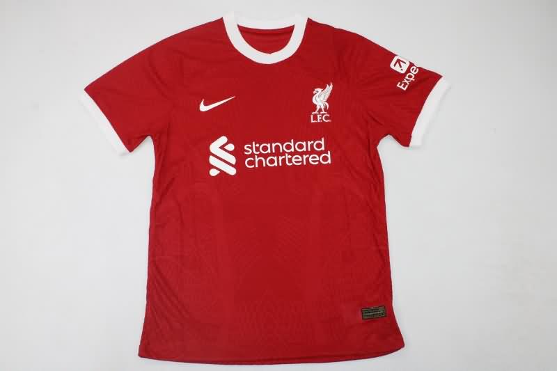 Thailand Quality(AAA) 23/24 Liverpool Home Soccer Jersey(Player)