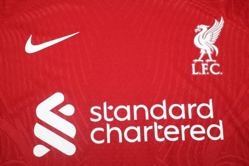 Thailand Quality(AAA) 23/24 Liverpool Home Soccer Jersey(Player)
