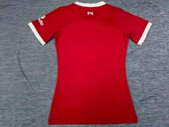 Thailand Quality(AAA) 23/24 Liverpool Home Women Soccer Jersey Leaked
