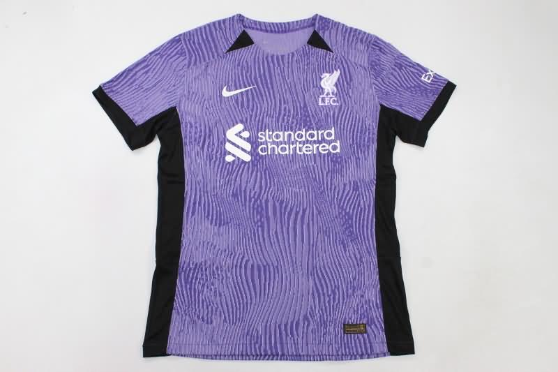 Thailand Quality(AAA) 23/24 Liverpool Third Soccer Jersey (Player)