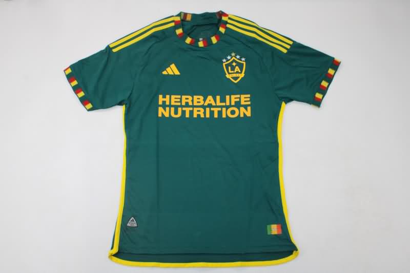 Thailand Quality(AAA) 2023 Los Angeles Galaxy Away Soccer Jersey (Player)