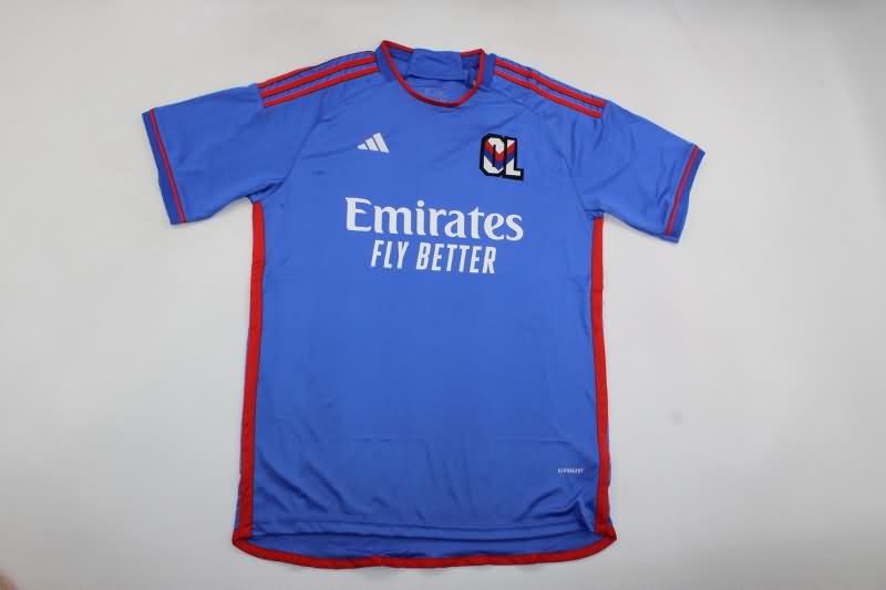 Thailand Quality(AAA) 23/24 Lyon Away Soccer Jersey