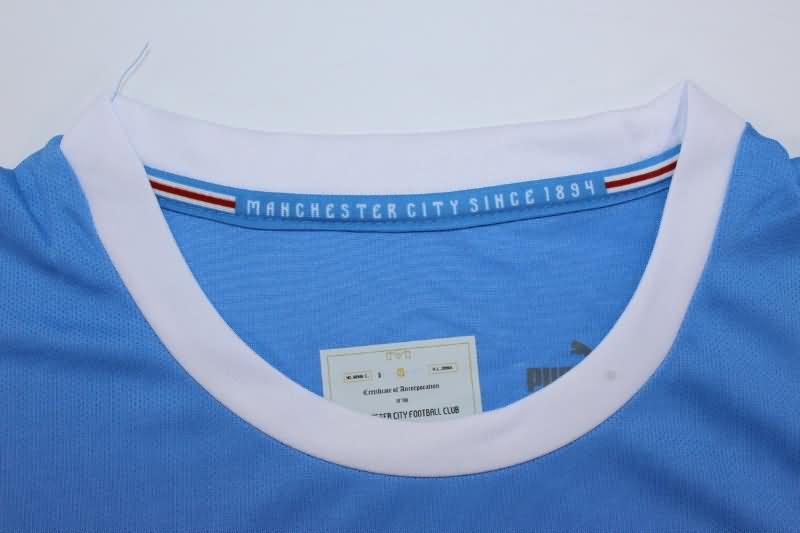 Thailand Quality(AAA) 125th Manchester City Anniversary Soccer Jersey