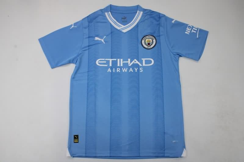 Thailand Quality(AAA) 23/24 Manchester City Home Soccer Jersey Leaked