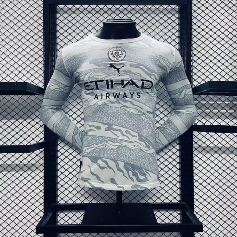 Thailand Quality(AAA) 23/24 Manchester City Special Long Sleeve Soccer Jersey (Player)