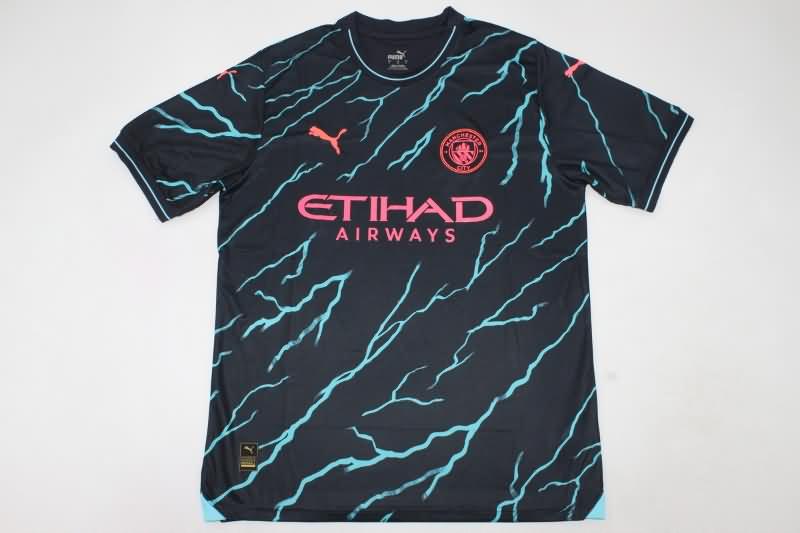 Thailand Quality(AAA) 23/24 Manchester City Third Soccer Jersey