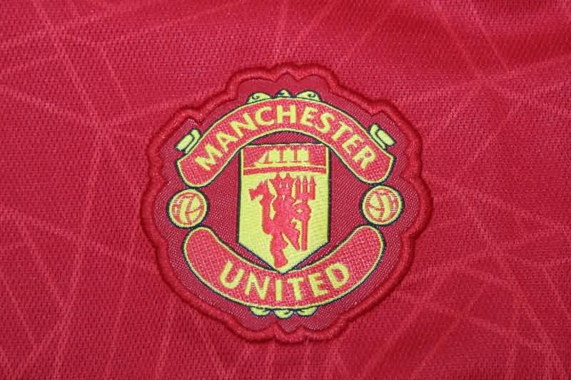 Thailand Quality(AAA) 23/24 Manchester United Home Women Soccer Jersey