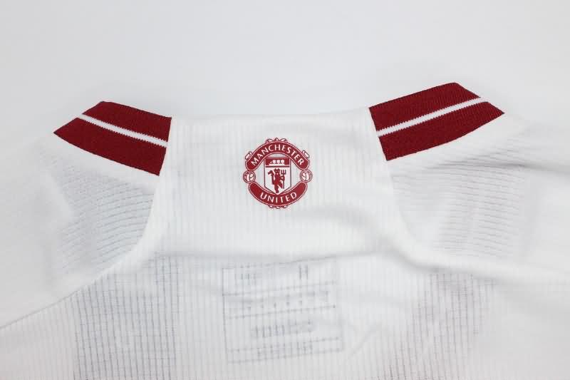 Thailand Quality(AAA) 23/24 Manchester United Third Long Sleeve Soccer Jersey