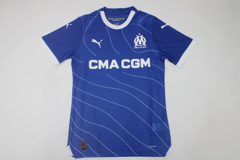 Thailand Quality(AAA) 23/24 Marseilles Away Soccer Jersey (Player)