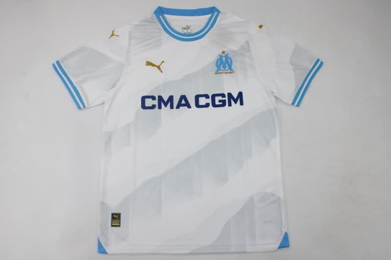 Thailand Quality(AAA) 23/24 Marseilles Home Soccer Jersey