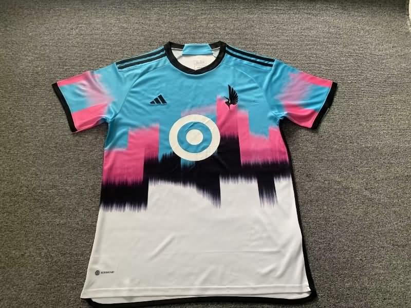 Thailand Quality(AAA) 2023 Minnesota United Away Soccer Jersey