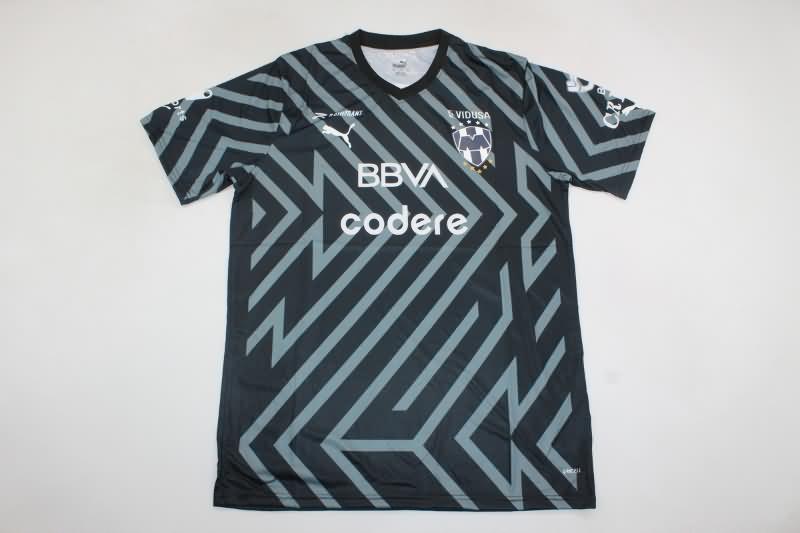 Thailand Quality(AAA) 23/24 Monterrey Black Soccer Jersey