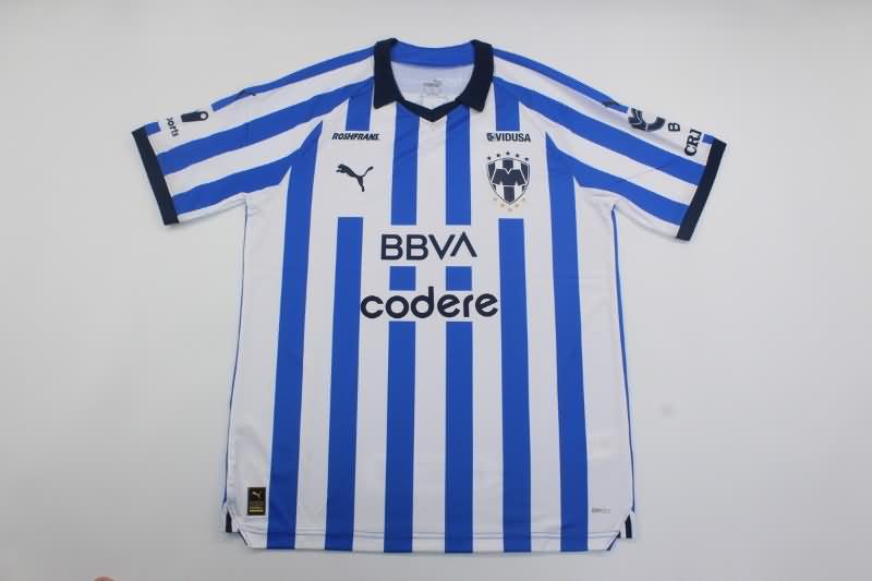 Thailand Quality(AAA) 23/24 Monterrey Home Soccer Jersey (Player)