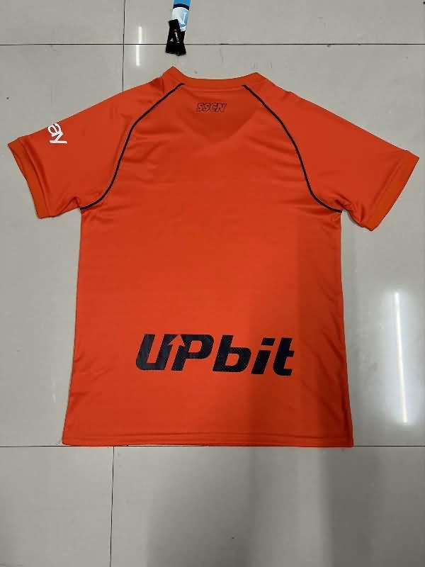 Thailand Quality(AAA) 23/24 Napoli Goalkeeper Orange Soccer Jersey