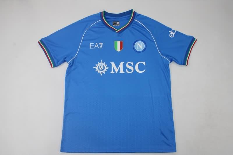 Thailand Quality(AAA) 23/24 Napoli Home Soccer Jersey