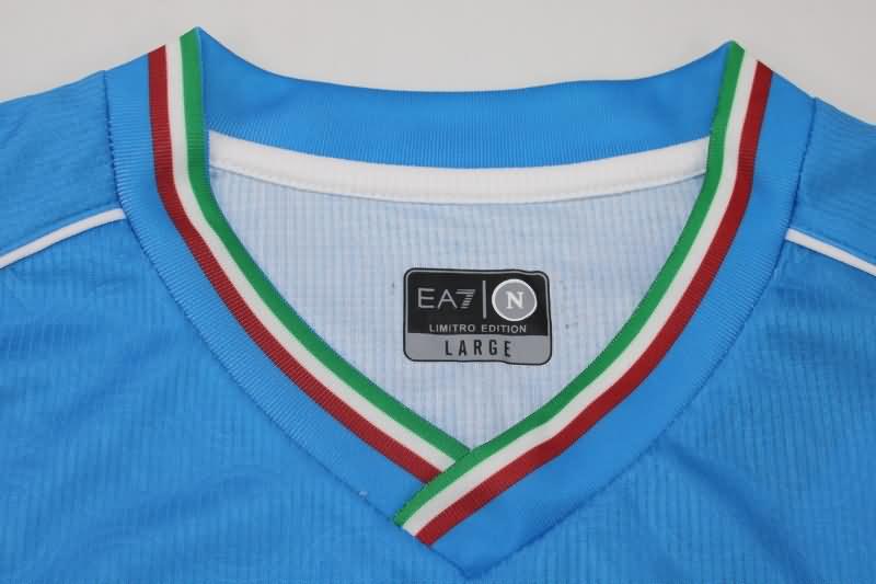 Thailand Quality(AAA) 23/24 Napoli Home Soccer Jersey (Player)