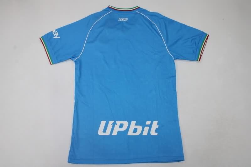 Thailand Quality(AAA) 23/24 Napoli Home Soccer Jersey (Player)