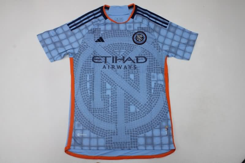 Thailand Quality(AAA) 2023 New York City Home Soccer Jersey