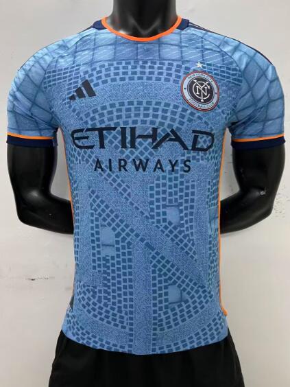 Thailand Quality(AAA) 2023 New York City Home Soccer Jersey (Player)