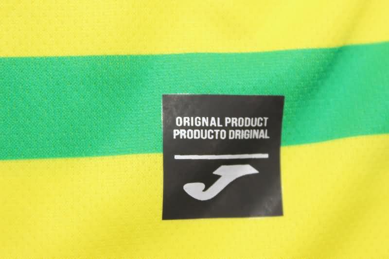 Thailand Quality(AAA) 23/24 Norwich Home Soccer Jersey