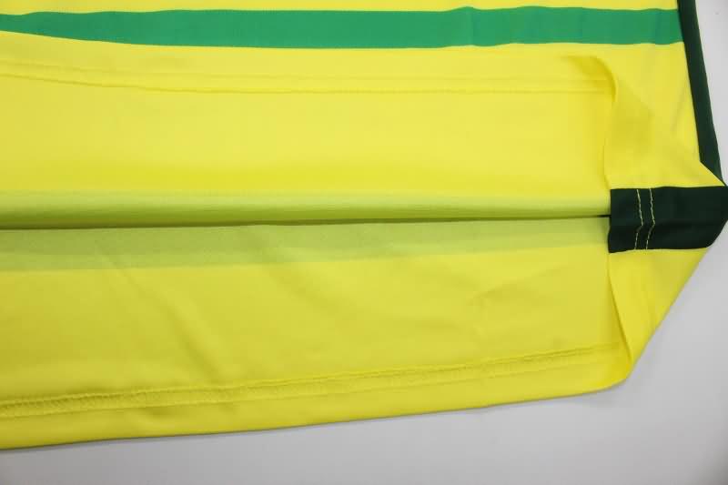 Thailand Quality(AAA) 23/24 Norwich Home Soccer Jersey