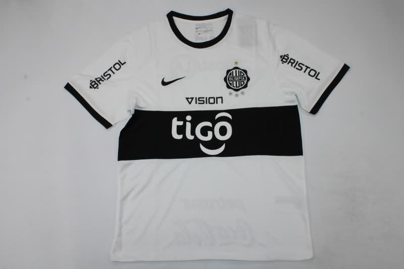 Thailand Quality(AAA) 2023 Olimpia Home Soccer Jersey