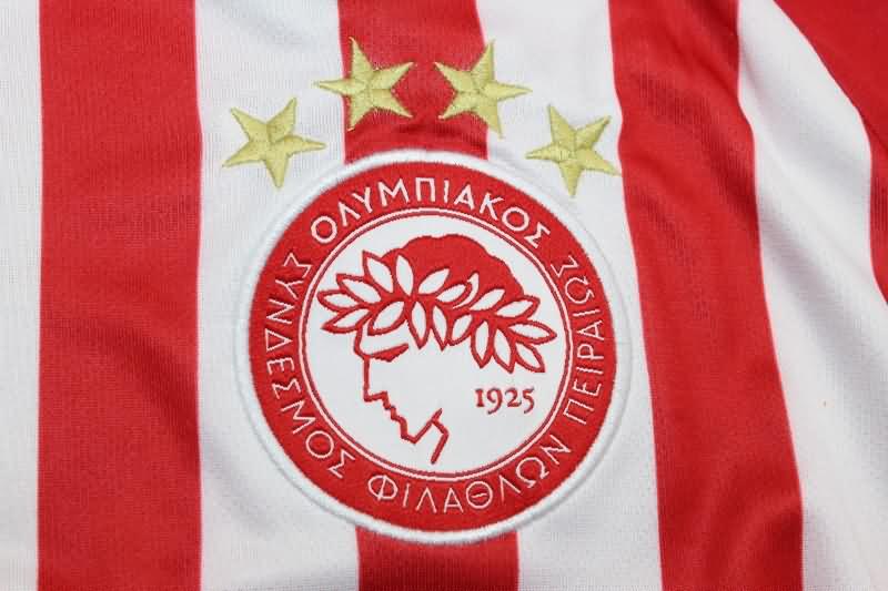 Thailand Quality(AAA) 23/24 Olympiacos Home Soccer Jersey