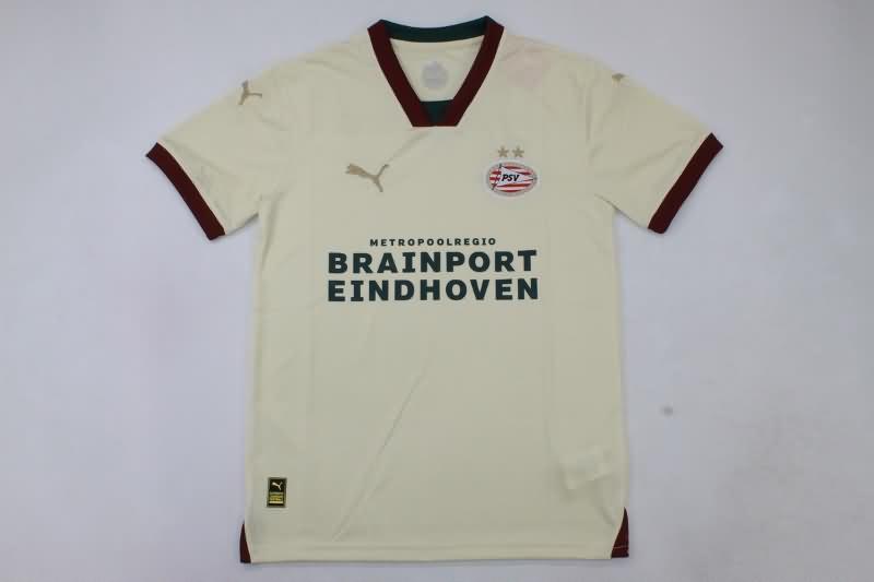 Thailand Quality(AAA) 23/24 PSV Eindhoven Away Soccer Jersey