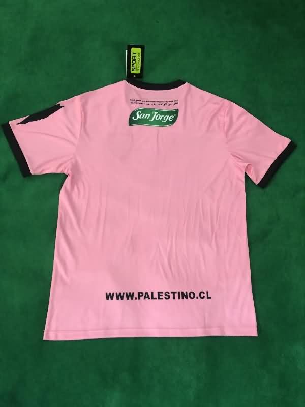 Thailand Quality(AAA) 2023/24 Palestino Pink Soccer Jersey