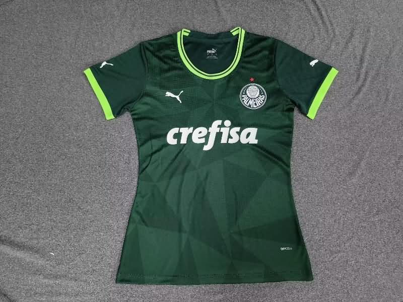 Thailand Quality(AAA) 2023 Palmeiras Home Women Soccer Jersey