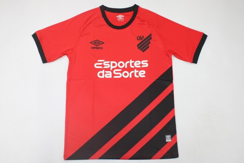 Thailand Quality(AAA) 2023 Club Athletico Paranaense Home Soccer Jersey