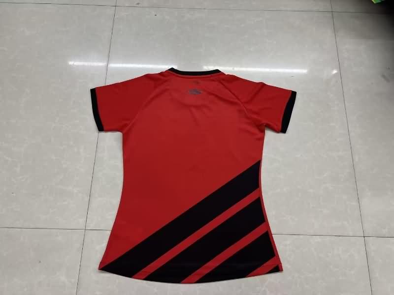 Thailand Quality(AAA) 2023 Club Athletico Paranaense Home Women Soccer Jersey
