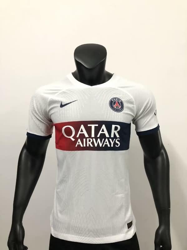 Thailand Quality(AAA) 23/24 Paris St Germain Away Soccer Jersey (Player)