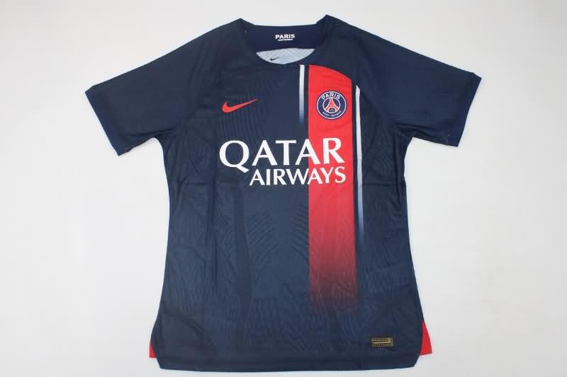 Thailand Quality(AAA) 23/24 Paris St Germain Home Soccer Jersey (Player)