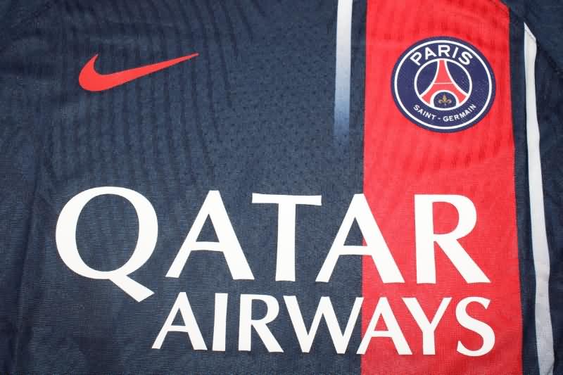 Thailand Quality(AAA) 23/24 Paris St Germain Home Soccer Jersey (Player)