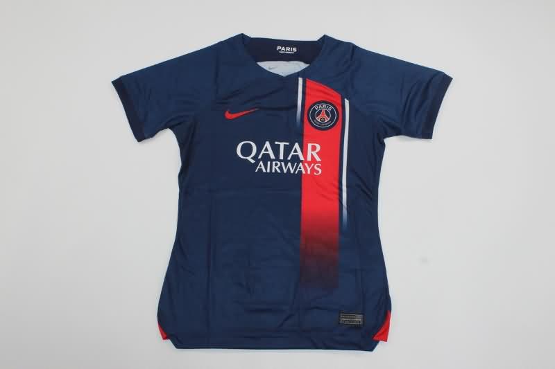 Thailand Quality(AAA) 23/24 Paris St Germain Home Women Soccer Jersey