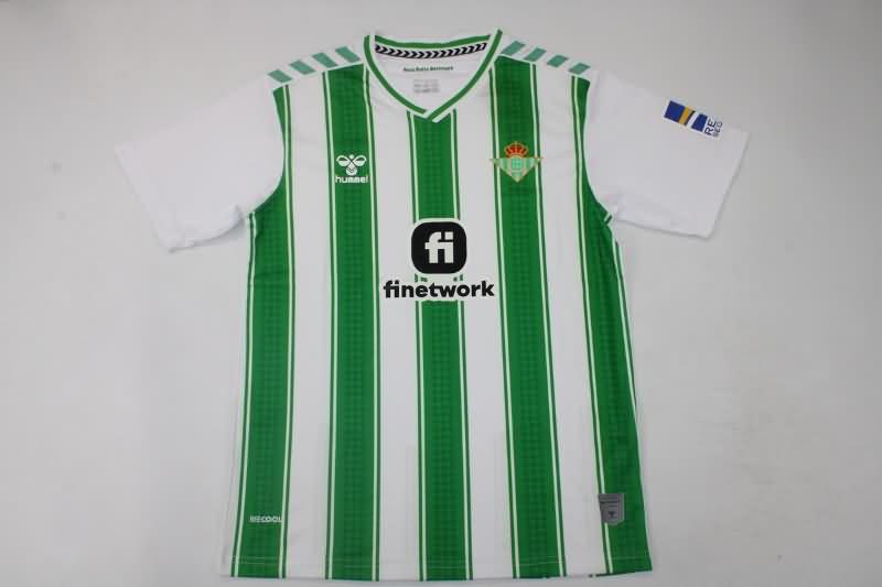 Thailand Quality(AAA) 23/24 Real Betis Home Soccer Jersey