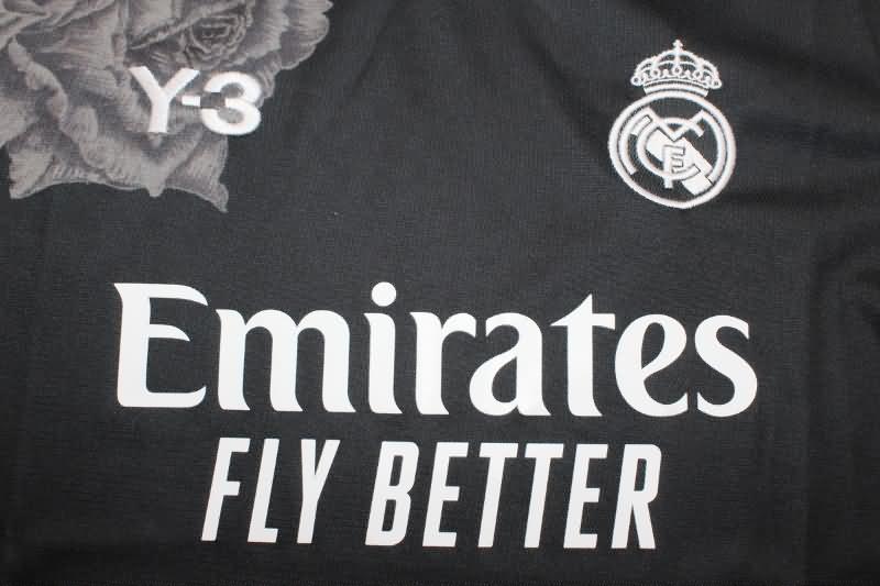 Thailand Quality(AAA) 23/24 Real Madrid Fourth Black Soccer Jersey