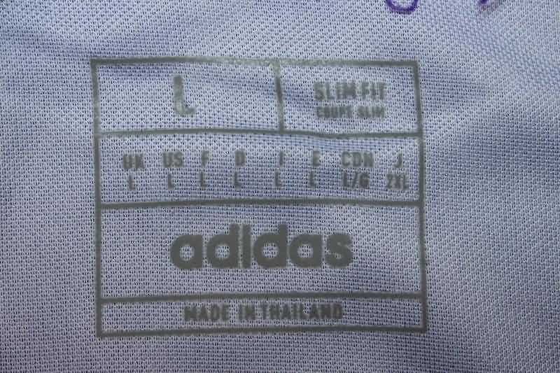 Thailand Quality(AAA) 23/24 Real Madrid Fourth Purple Soccer Jersey